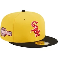 Chicago White Sox MLB Yellow/Black Grilled 59FIFTY Fitted Hat