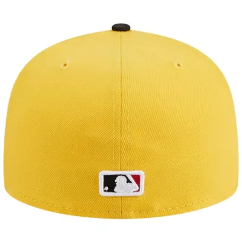 MLB Yellow/Black San Francisco Giants Grilled 59FIFTY Fitted Hat