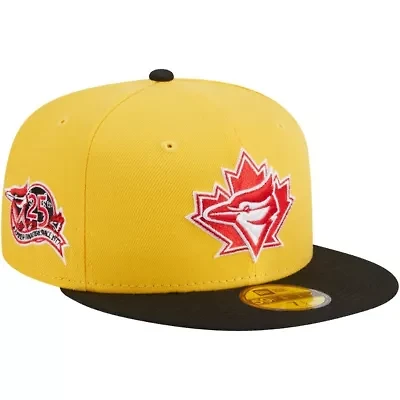 Toronto Blue Jays MLB Yellow/Black Grilled 59FIFTY Fitted Hat
