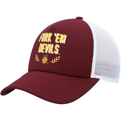 NCAA Arizona State Sun Devils Phrase Foam Front Trucker Adjustable Hat