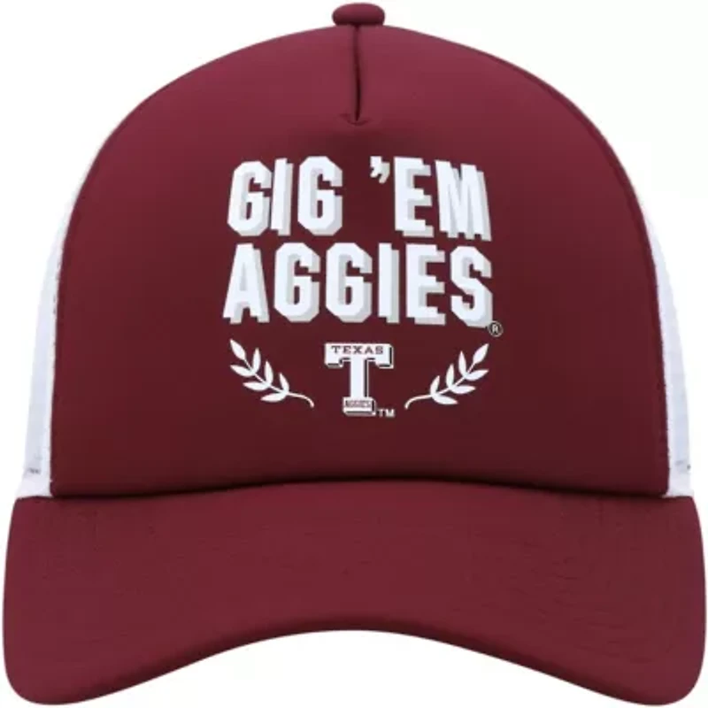 NCAA Texas A&M Aggies Phrase Foam Front Trucker Adjustable Hat