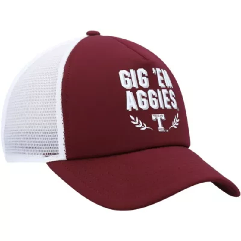 NCAA Texas A&M Aggies Phrase Foam Front Trucker Adjustable Hat