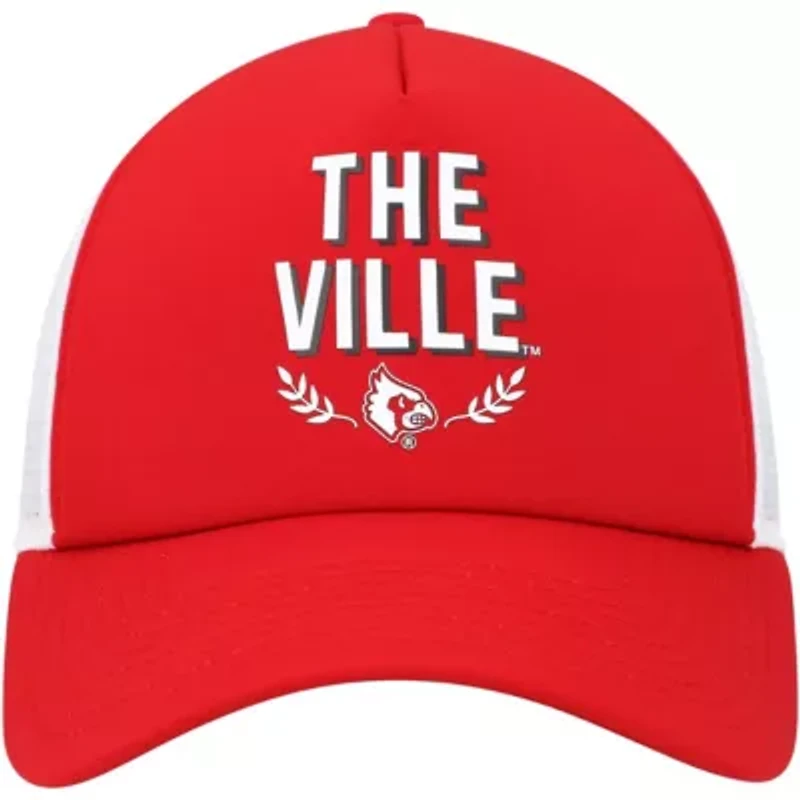 NCAA Louisville Cardinals Phrase Foam Front Trucker Adjustable Hat