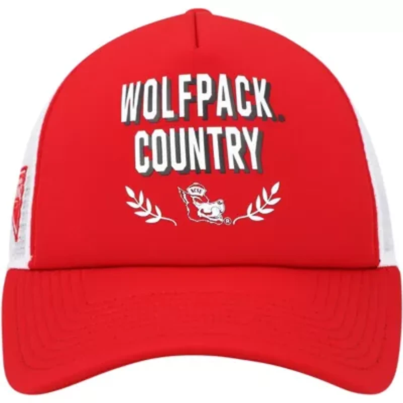 NCAA NC State Wolfpack Phrase Foam Front Trucker Adjustable Hat