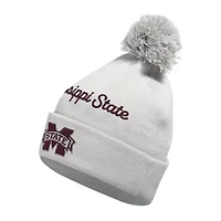 NCAA Mississippi State Bulldogs Cuffed Knit Hat with Pom