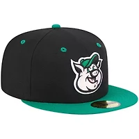 MiLB Kannapolis Cannon Ballers Theme Nights Qs 59FIFTY Fitted Hat