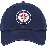 NHL Winnipeg Jets Clean Up Adjustable Hat