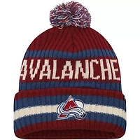 NHL Colorado Avalanche Bering Cuffed Knit Hat with Pom
