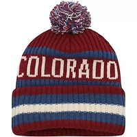 NHL Colorado Avalanche Bering Cuffed Knit Hat with Pom
