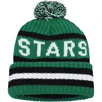 NHL Kelly Dallas Stars Bering Cuffed Knit Hat with Pom