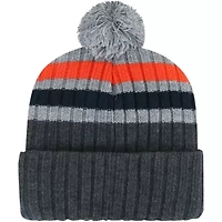 Syracuse Orange NCAA Syracuse Stack Striped Cuffed Knit Hat with Pom
