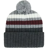 NCAA Texas A&M Aggies Stack Striped Cuffed Knit Hat with Pom