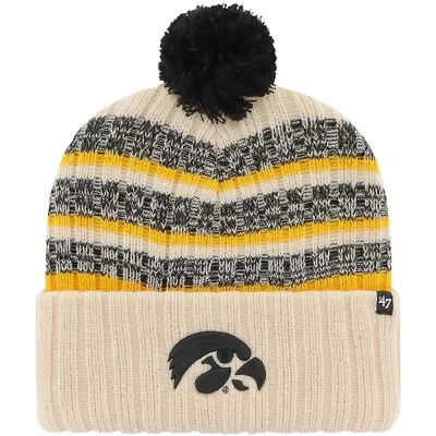 NCAA Iowa Hawkeyes Tavern Cuffed Knit Hat with Pom
