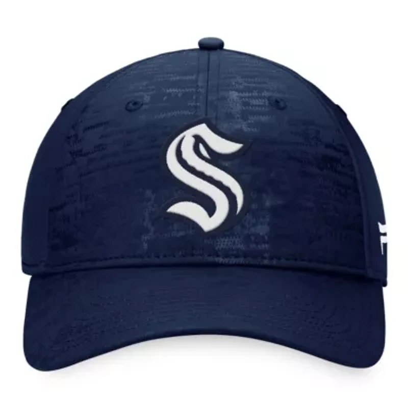 NHL Fanatics Deep Sea Seattle Kraken Fundamental Flex Hat