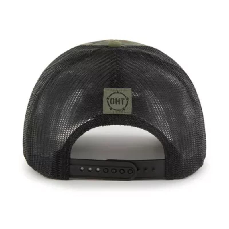 NCAA Camo/Black Michigan State Spartans OHT Military Appreciation Cargo Convoy Adjustable Hat