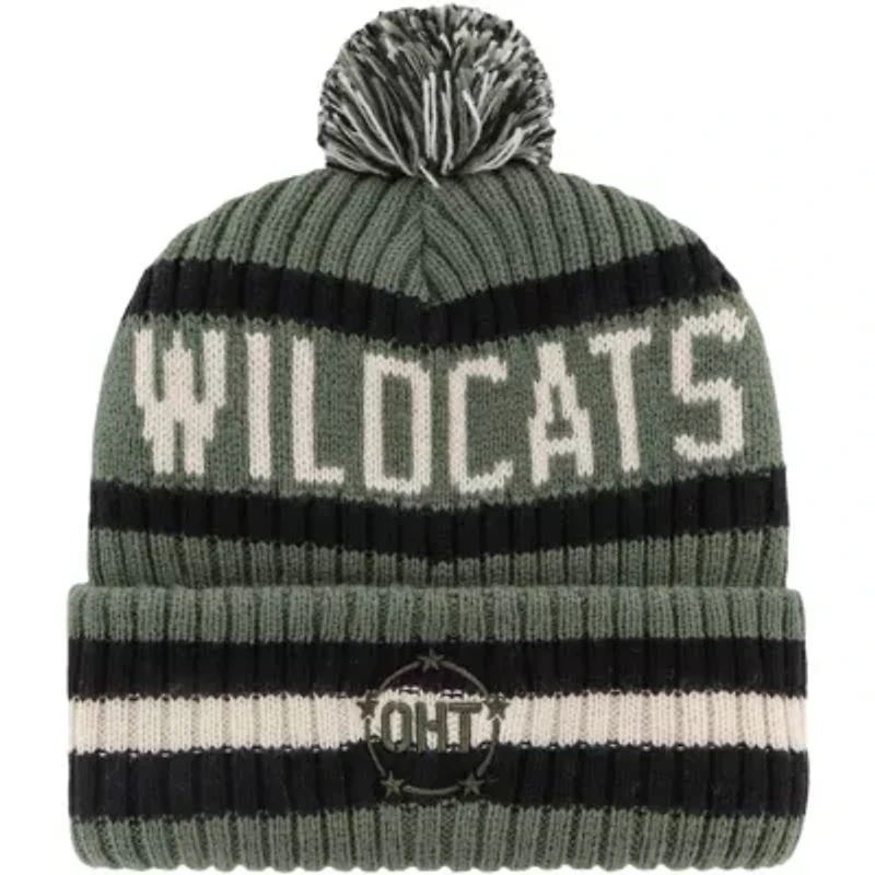 NCAA Kentucky Wildcats OHT Military Appreciation Bering Cuffed Knit Hat with Pom