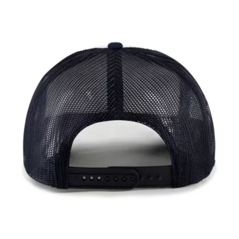 NCAA White/Navy Michigan Wolverines Article Foam Front Trucker Hat