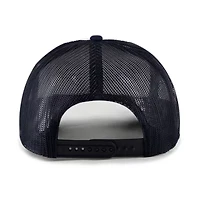 NCAA White/Navy Michigan Wolverines Article Foam Front Trucker Hat