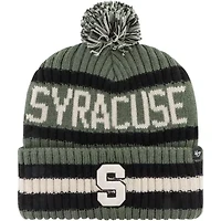 Syracuse Orange NCAA Syracuse OHT Military Appreciation Bering Cuffed Knit Hat with Pom
