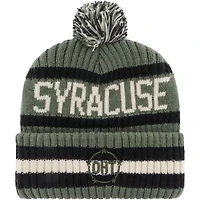Syracuse Orange NCAA Syracuse OHT Military Appreciation Bering Cuffed Knit Hat with Pom