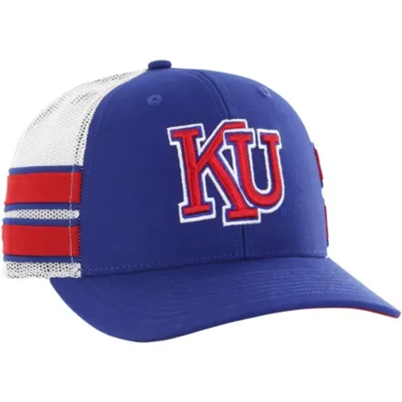 NCAA Kansas Jayhawks Straight Eight Adjustable Trucker Hat