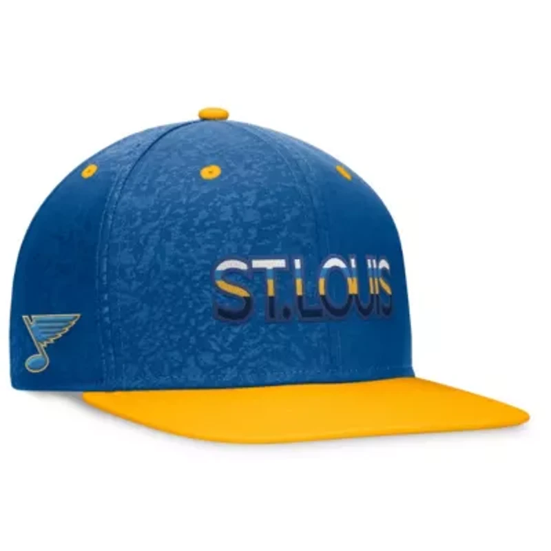 NHL Fanatics Blue/Gold St. Louis Blues Authentic Pro Alternate Jersey Snapback Hat