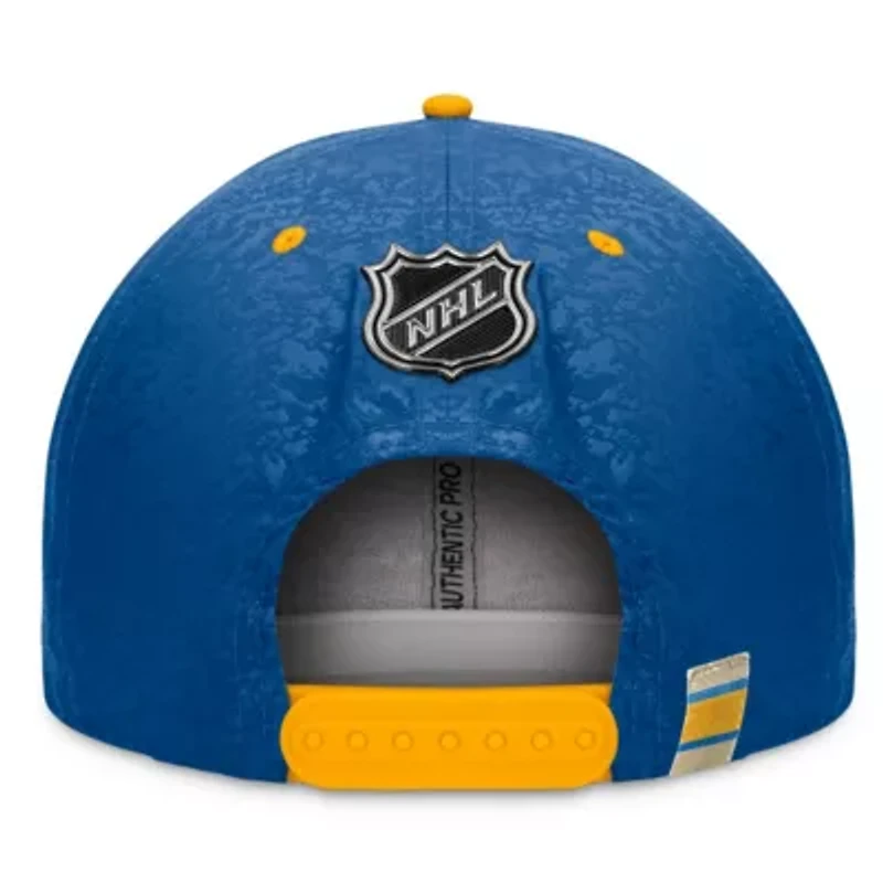NHL Fanatics Blue/Gold St. Louis Blues Authentic Pro Alternate Jersey Snapback Hat