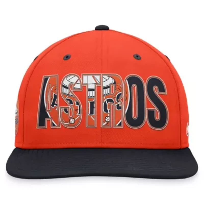 MLB Nike Houston Astros Cooperstown Collection Pro Snapback Hat