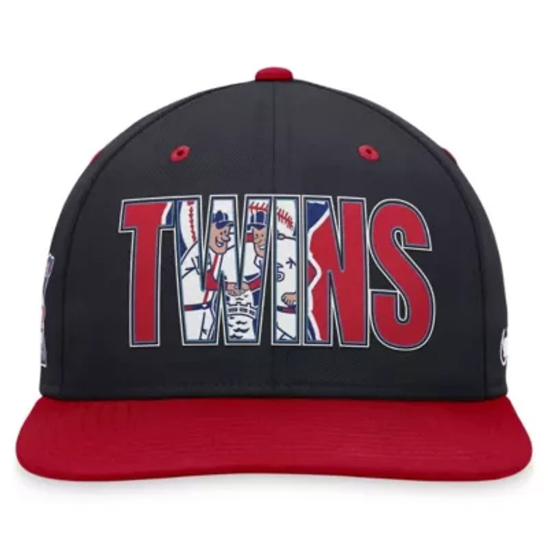 MLB Nike Minnesota Twins Cooperstown Collection Pro Snapback Hat
