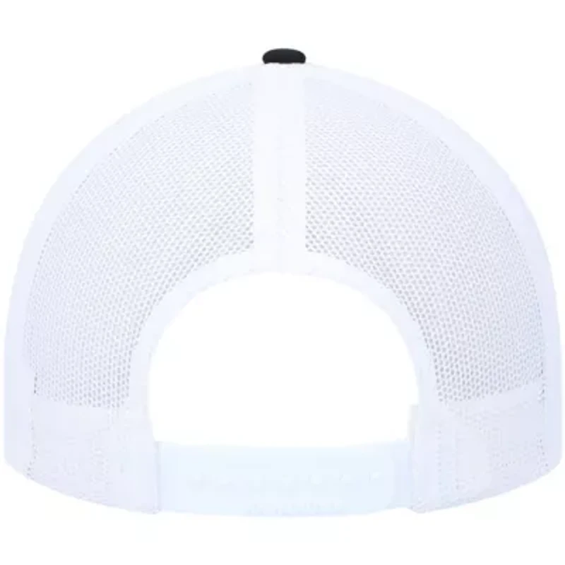 NCAA Black/White Michigan Wolverines 2022 Big Ten Football Conference s Locker Room Adjustable Trucker Hat