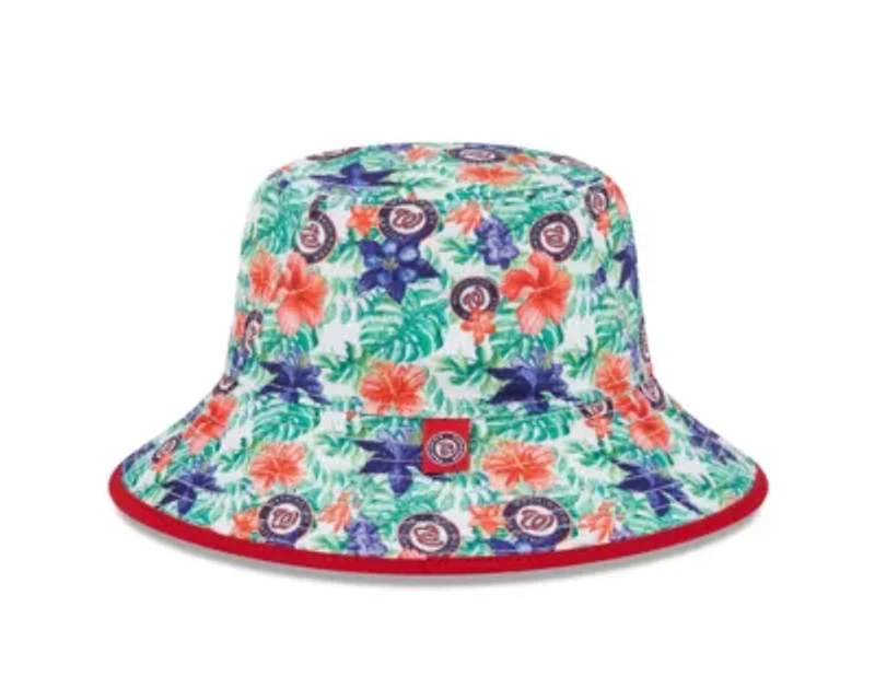 MLB Washington Nationals Tropic Floral Bucket Hat
