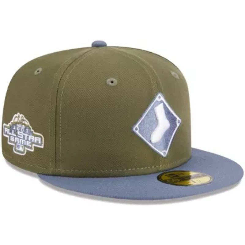 Chicago White Sox MLB Olive/Blue 59FIFTY Fitted Hat
