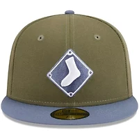 Chicago White Sox MLB Olive/Blue 59FIFTY Fitted Hat