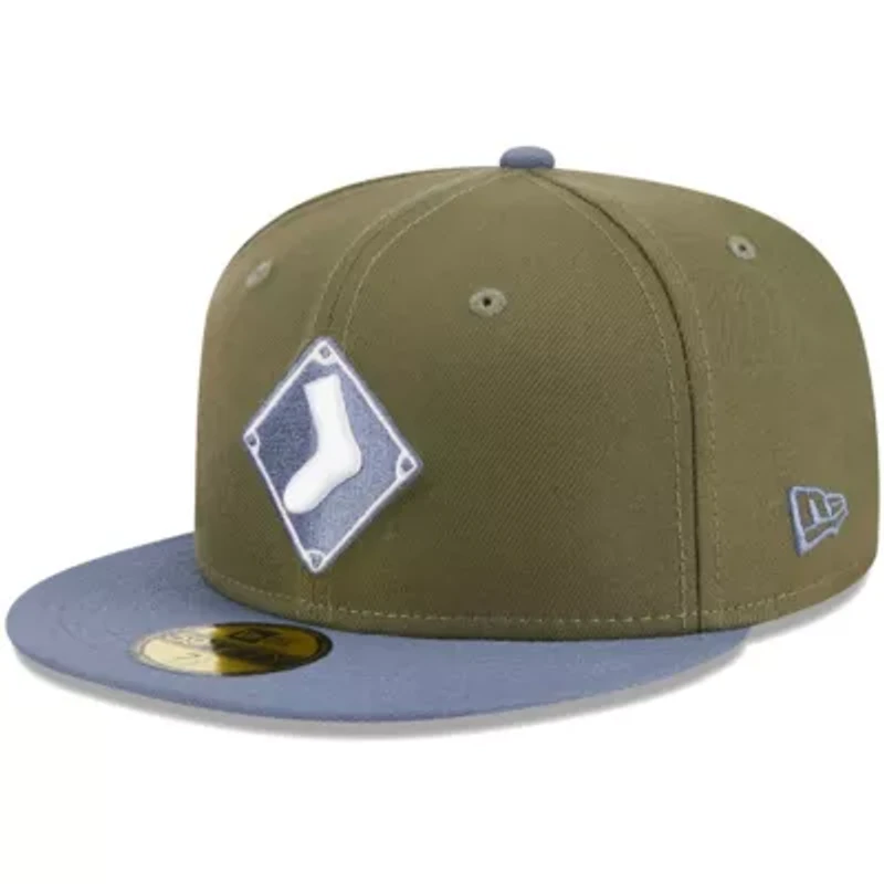 Chicago White Sox MLB Olive/Blue 59FIFTY Fitted Hat