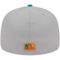 Chicago White Sox MLB Gray/Teal 59FIFTY Fitted Hat