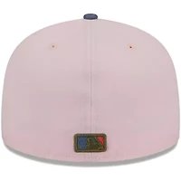 Boston Red Sox MLB Pink/Blue Undervisor 59FIFTY Fitted Hat