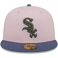 Chicago White Sox MLB Pink/Blue Undervisor 59FIFTY Fitted Hat