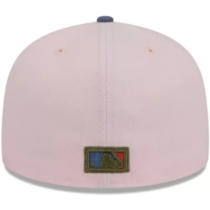 Oakland Athletics MLB Pink/Blue Undervisor 59FIFTY Fitted Hat