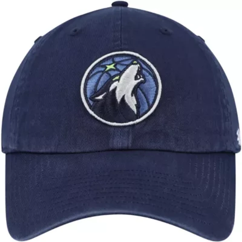 NBA Minnesota Timberwolves Alternate Logo Clean Up Adjustable Hat