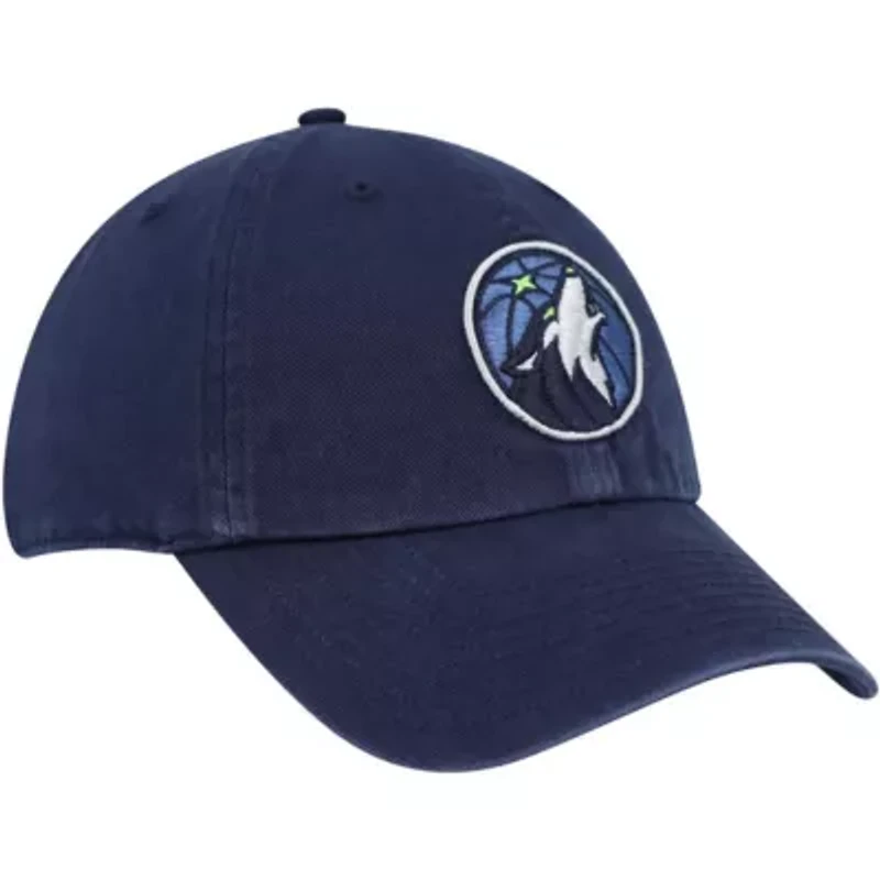 NBA Minnesota Timberwolves Alternate Logo Clean Up Adjustable Hat