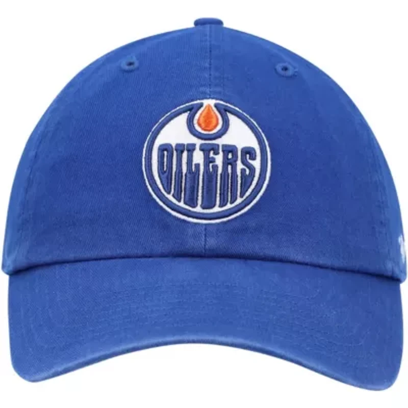 NHL Edmonton Oilers Clean Up Adjustable Hat