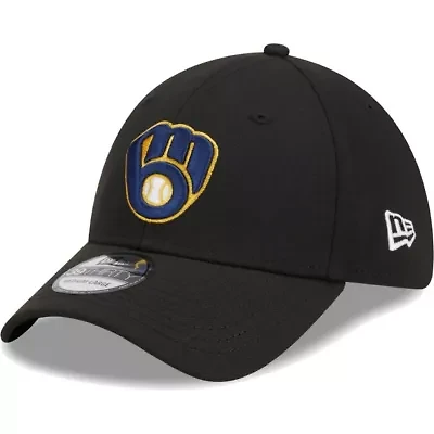 MLB Milwaukee Brewers Logo 39THIRTY Flex Hat