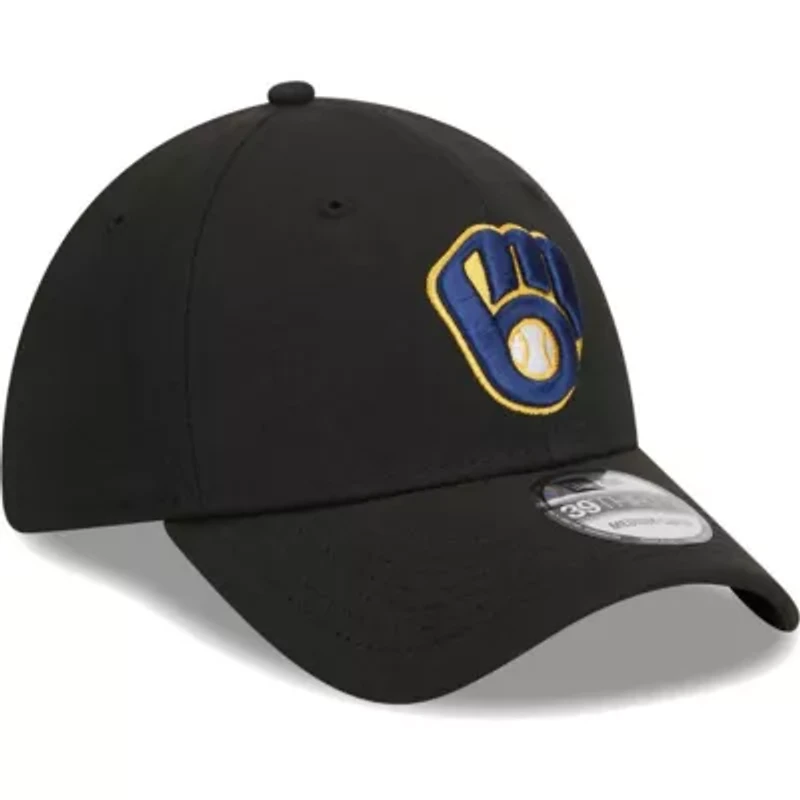 MLB Milwaukee Brewers Logo 39THIRTY Flex Hat