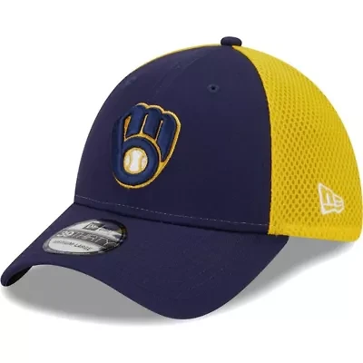 MLB Milwaukee Brewers Team Neo 39THIRTY Flex Hat