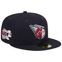 MLB Cleveland Guardians Primary Logo 2019 All-Star Game Team Color 59FIFTY Fitted Hat