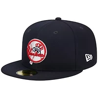 MLB New York Yankees Primary Logo 2000 World Series Team Color 59FIFTY Fitted Hat