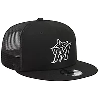 MLB Miami Marlins Trucker 9FIFTY Snapback Hat