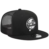MLB New York Yankees Top Hat Trucker 9FIFTY Snapback Hat