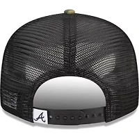 MLB Atlanta Braves Woodland Trucker 9FIFTY Snapback Hat
