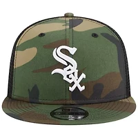 Chicago White Sox MLB Chicago Sox Woodland Trucker 9FIFTY Snapback Hat